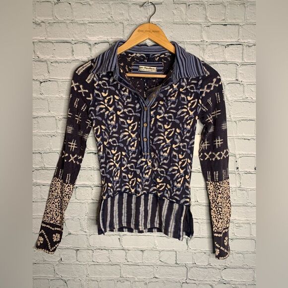 New Free People Shibori Dreams top. XS - Picture 6 of 9